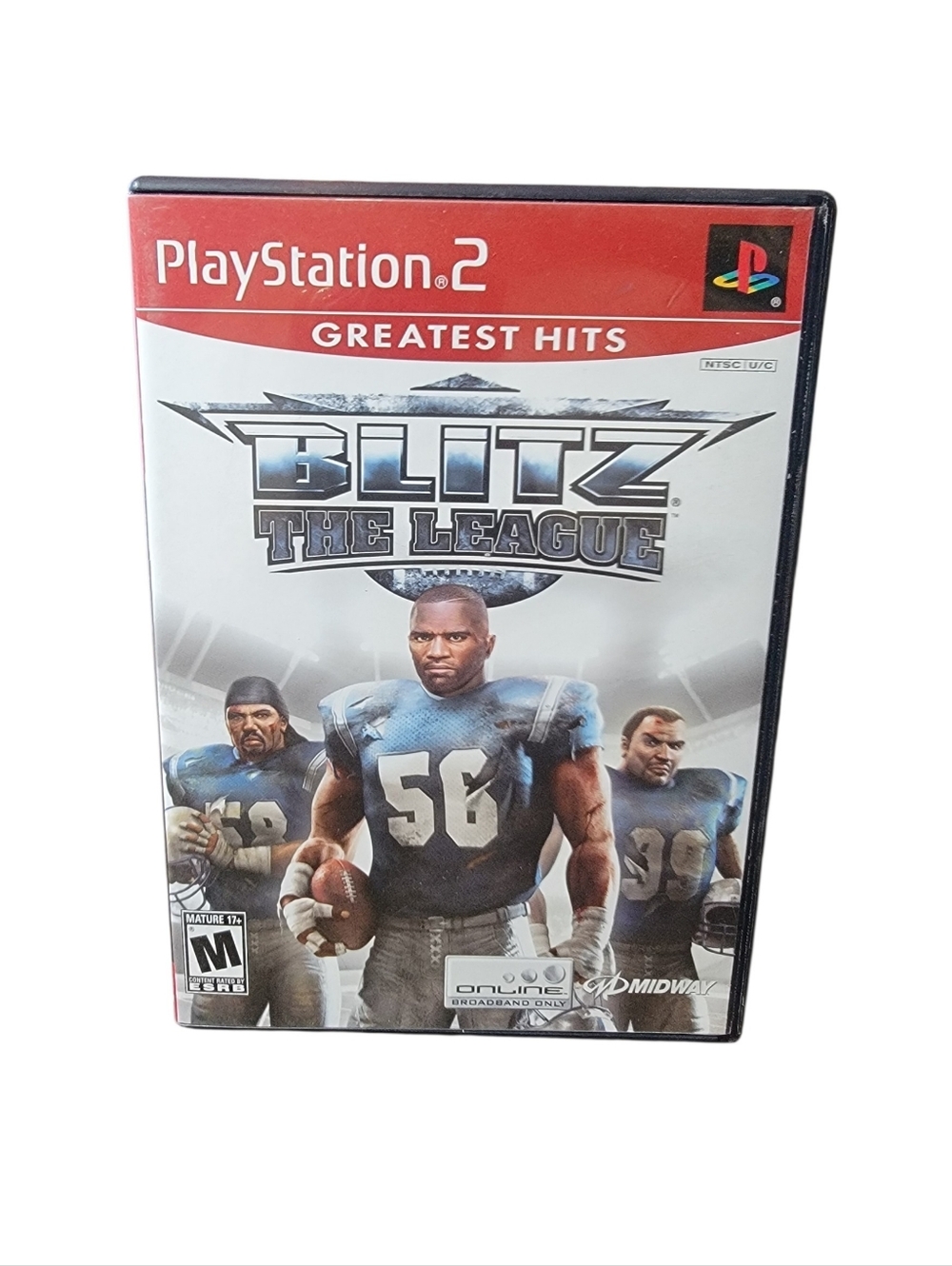 PS2 BLITZ The League Greatest Hits Football Video Game Complete